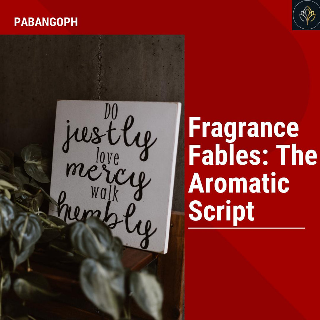 Perfume Script culminating in the warmth of mineral musks a voyage that is as deep and ...