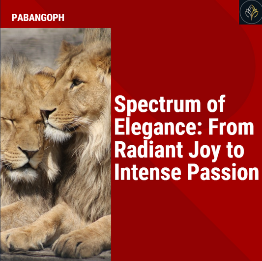 Spectrum of Elegance: From Radiant Joy to Intense Passion