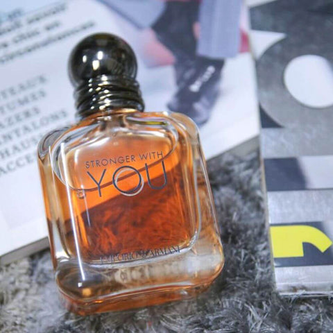 Emporio Armani Stronger With You EDT Review - A Warm and Spicy Scent for Men Who Are Confident and Romantic